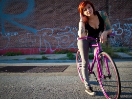 Bicicleta roz (click to view)