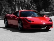 Ferrari Italia at Dixence
