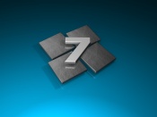 Windows 7 albastru si gri