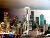 Skyline din Seattle